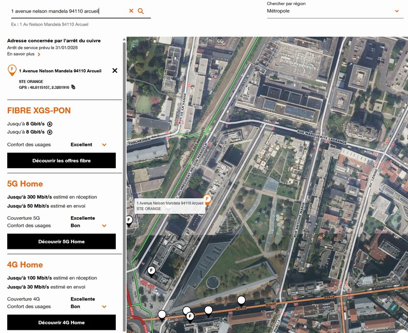 Comment utiliser la carte fibre d’orange sur le site web de l’opérateur internet ?