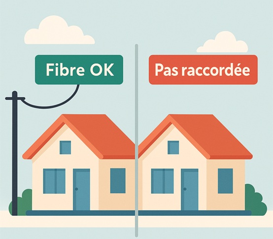 Pourquoi ma maison est-elle laissée de côté ? Il existe plusieurs raisons derrière cette différence d’éligibilité à la fibre